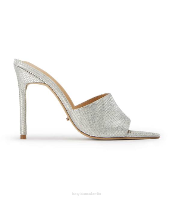 Stöckelschuhe| de Tony Bianco Frauen Marley-Absätze silberne Aura 4624156